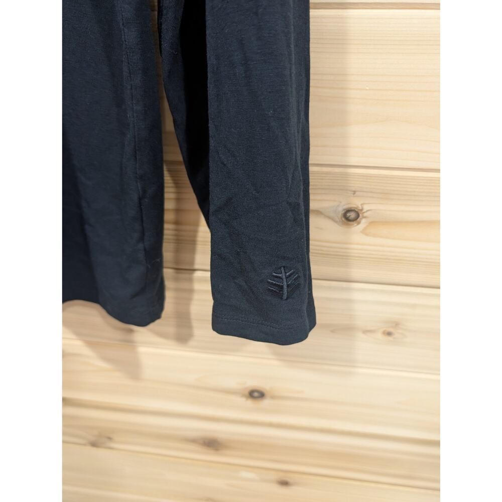 Coolibar Top‎ Womens 2X Black Be Brave LS T-Shirt UPF50 - Picture 3 of 10